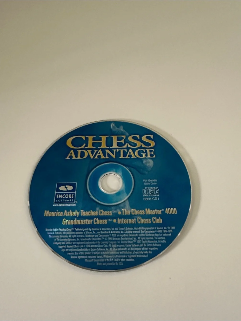 Chess Advantage 2-Disc Bundle PC CD-ROM 1999 Encore Software